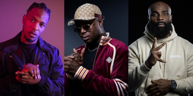 Niska et Kaaris félicitent Ninho pour son deuxième concert au Stade de France