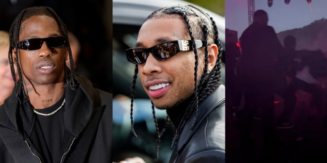 Une violente bagarre entre Travis Scott et Tyga a eu lieu à Canne (vidéo)