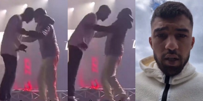 ZKR donne un coup de tête à un fan sur scène pendant son concert, il s\'explique (vidéo)