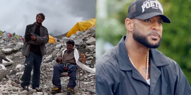 Inoxtag s\'ambiance avec un sherpa sur \"Dolce Camara\" Booba fier de lui, il le remercie (Vidéo)