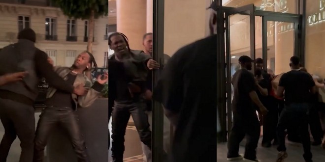 Une violente bagarre a éclaté entre l\'équipe de Gazo et celle de Offset (Vidéo)